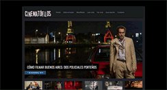 Desktop Screenshot of cinematofilos.com.ar